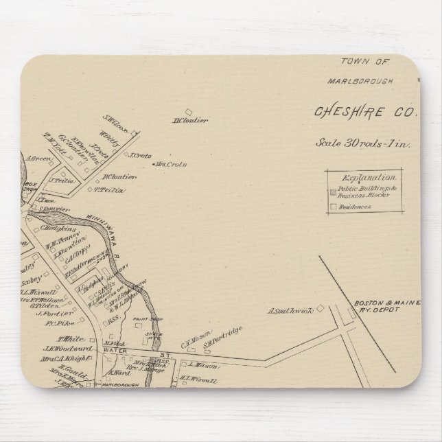 Marlborough PO Mouse Pad (Front)