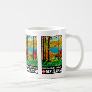 Marlborough Sounds New Zealand Coffee Mug