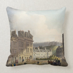 Marlborough Street, from 'Bath Illustrated by a Se Cushion