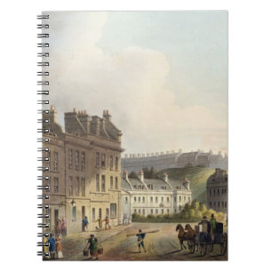 Marlborough Street, from 'Bath Illustrated by a Se Notebook