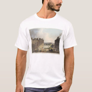 Marlborough Street, from 'Bath Illustrated by a Se T-Shirt