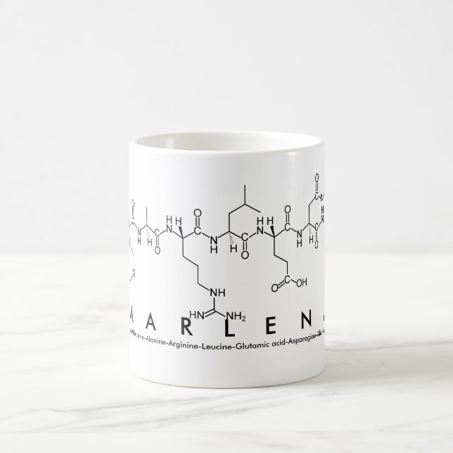 Marlena peptide name mug (Center)