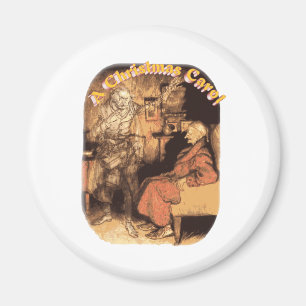 Marley and Scrooge Magnet