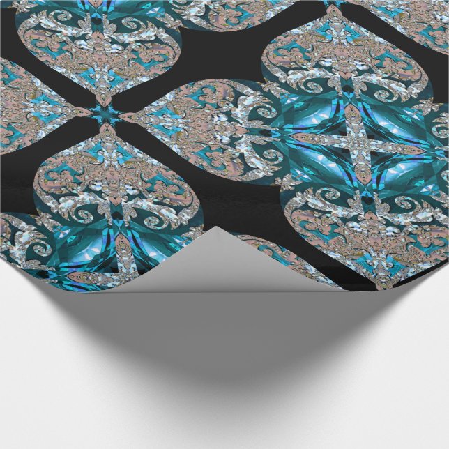 Marley Classic Elegant Wrapping Paper (Corner)