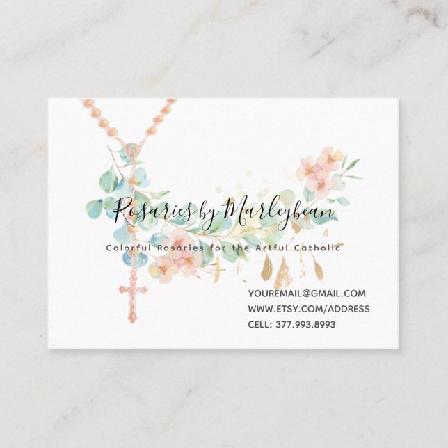 MarleyBean Business Cards (Front)