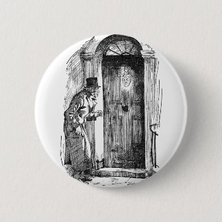 Marley's Face 6 Cm Round Badge