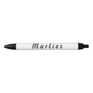 Marlies Kugelschreiber Black Ink Pen