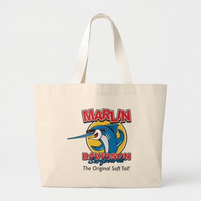Marlin Davidson The Original Large Tote Bag (Front)