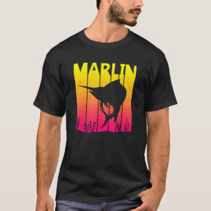 Marlin Fish Retro T-Shirt