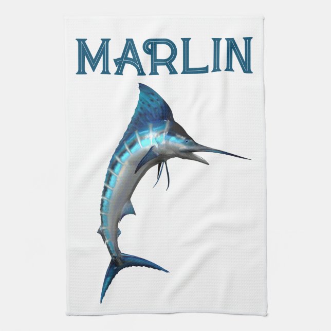 Marlin Tea Towel (Vertical)