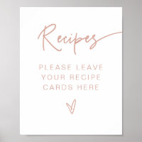 MARLO Boho Blush Pink Bridal Shower Recipes