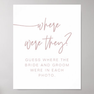 MARLO Boho Dusty Rose Where Were They Sign