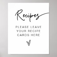 MARLO Bold Contemporary Bridal Shower Recipes 