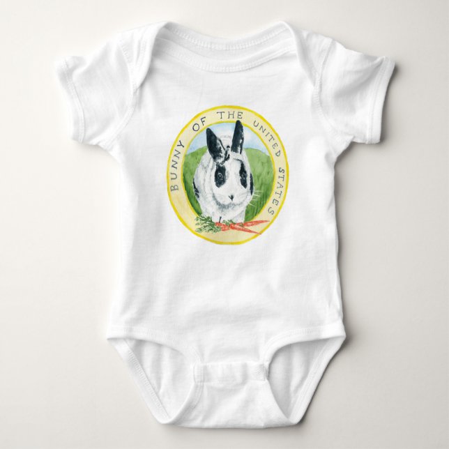 Marlon Bundo Botus baby outfit Bodysuit (Front)