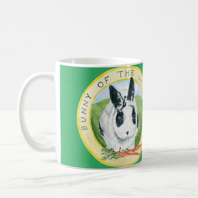 Marlon Bundo Easter mug green (Left)