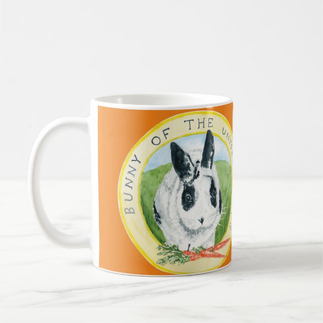 Marlon Bundo Easter mug orange (Left)