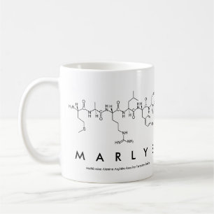 Marlys peptide name mug