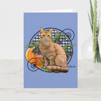 Marmalade Cat Card