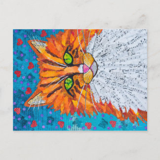 Marmalade Cat Postcard