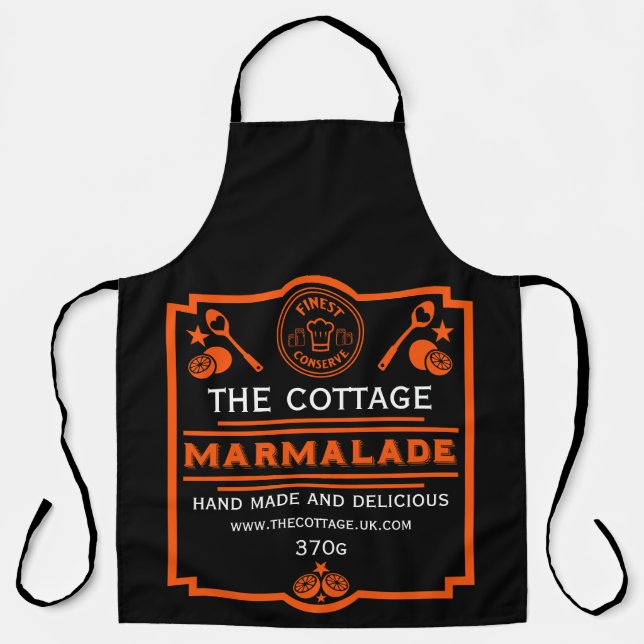 Marmalade Conserve Maker Apron (Front)