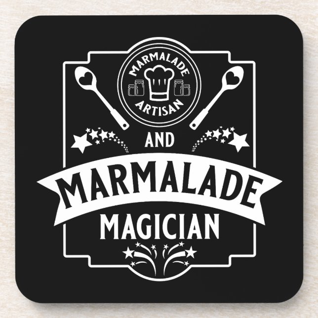 Marmalade Jam  Coaster (Front)