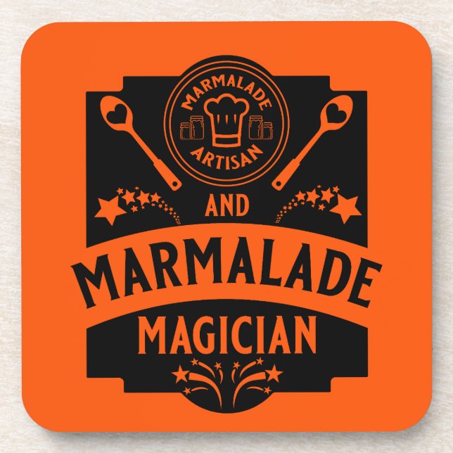 Marmalade Jam  Coaster (Front)