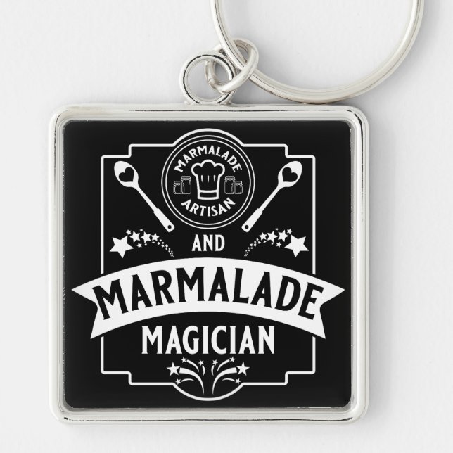 Marmalade Jam  Key Ring (Front)