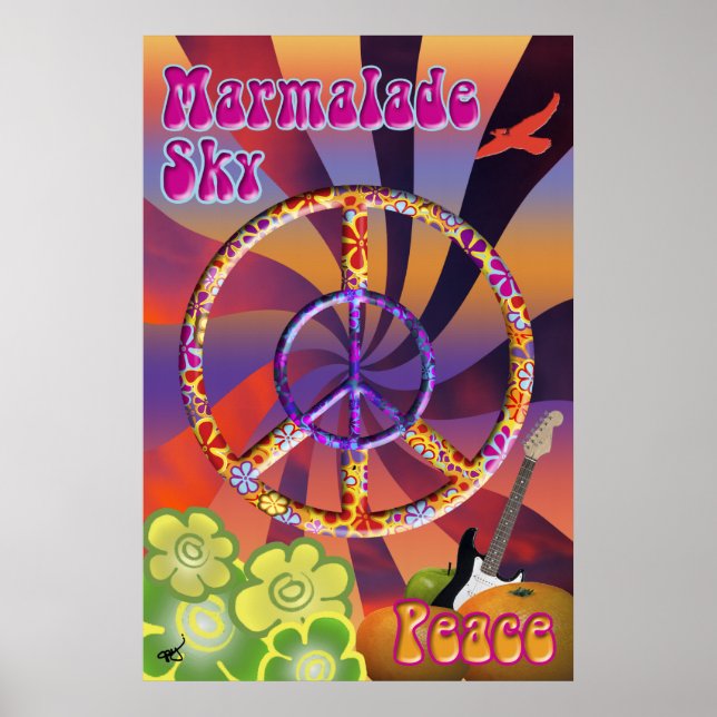 Marmalade Sky Poster (Front)