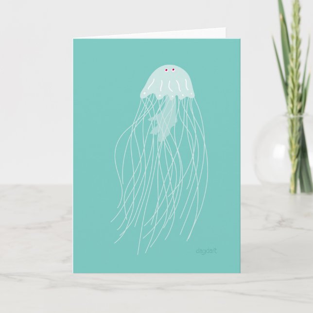 Marmalade the Jellyfish Card (Front)