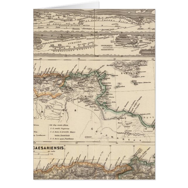 Marmarica, Cyrenaica, Africa, Numidia (Front)