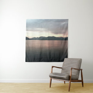 Marmaris Bay Coastal Artistic Sea Landscape Tapestry