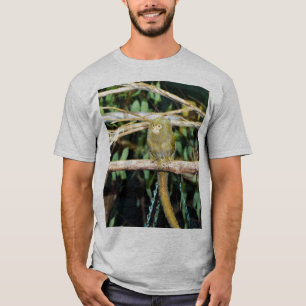 Marmoset Monkey Sitting On A Branch, T-Shirt