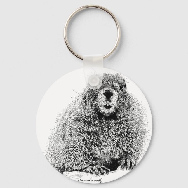Marmot Key Ring (Front)