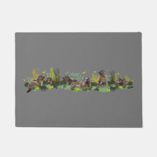 Marmot Meadow Door Mat (Grey)