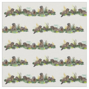 Marmot Meadow Fabric (choose colour)