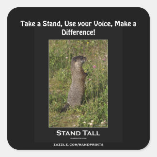 Marmot Motivational Sticker