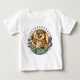 Marmotte Day: Salute to Spring Baby T-Shirt