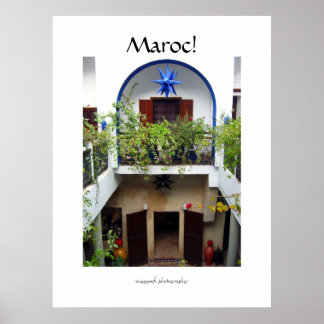 Maroc morocco poster
