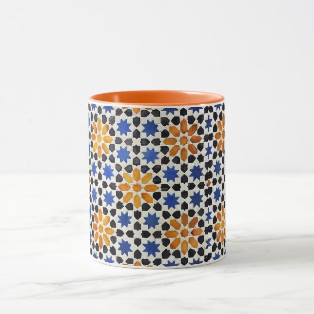 Marocain style | vintage  mug (Center)