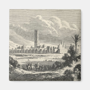 Marocco: Africa, 1860s Magnet