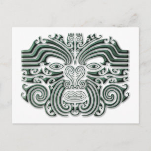 Maroi tattoo-stone postcard