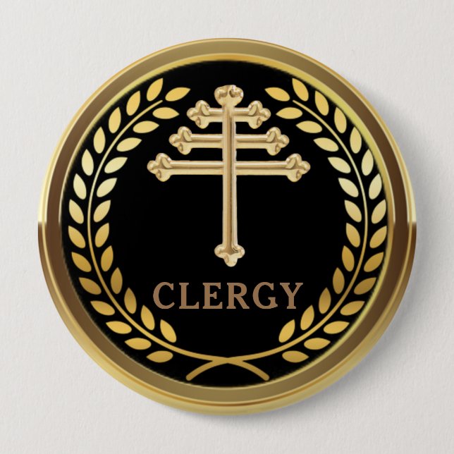 Maronite Catholic Church CLERGY Badge (Front)