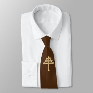 Maronite Cross of the Maronite Catholic Church Tie
