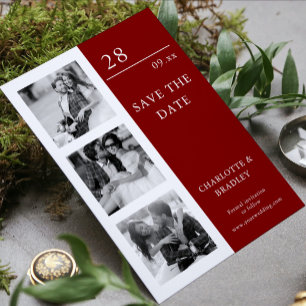 Maroon 4 Photo Modern Wedding Save The Date
