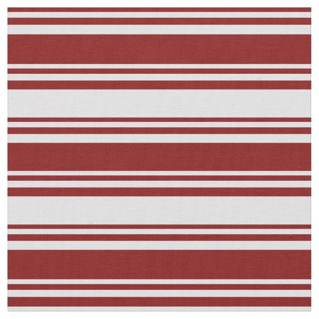 Maroon and Lavender Coloured Pattern of Stripes Fabric (Close Up)