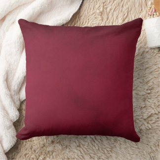 Maroon artistic, elegant modern Throw Pillow