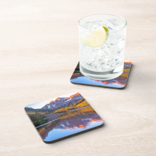 Maroon Bells Alpen Glow Coaster