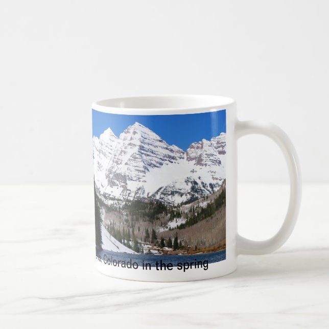 Maroon Bells Colorado mug (Right)