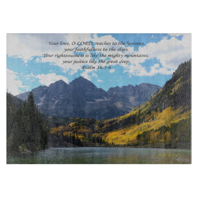 Maroon Bells - Cutting Board (Front)