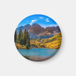 Maroon Bells in Aspen, Colorado  Magnet